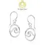 Big Apple Hoops - Polish Handcrafted Wave Line in Round Hoop Drop Dangle Earrings Made from Genuine 925 Sterling Silver in Shiny Polish Stylish Simple Design Brand Jewelry Fashion Gift for Women Big Apple Hoops - Polish Handcrafted Wave Line in Round Hoop Drop Dangle Earrings Made from Genuine 925 Sterling Silver in Shiny Polish Stylish Simple Design Brand Jewelry Fashion Gift for Women