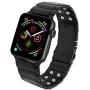 MagnetRX Magnetic Therapy Apple Watch Band - 316L Stainless Steel Ultra Strength Magnet Therapy Watch Band Compatible for Apple Watch Series 6/5/4/3/SE (Black, 42mm/44mm)