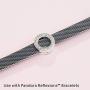 Pandora Jewelry Clip Cubic Zirconia Charm in Sterling Silver