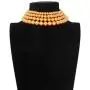 LuckyHouse Fashion Pearl Choker Necklace Multilayer Strands Chokers 1920s Flapper Women Costume Necklace Accessories for Gatsby Themed Party LuckyHouse Fashion Pearl Choker Necklace Multilayer Strands Chokers 1920s Flapper Women Costume Necklace Accessories for Gatsby Themed Party