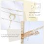 Dresbe Boho Layered Necklace Gold Moon Pendant Necklaces Beaded Choker Crystal Y Neck Chain Beach Jewelry Accessories for Women and Girls