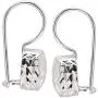 Silpada Rounded Cube Drop Earrings in Textured Sterling Silver Silpada Rounded Cube Drop Earrings in Textured Sterling Silver