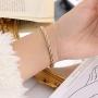 Gold Bracelets for Women, 14K Gold Plated Adjustable Dainty Layered Paperclip Chunky Figaro Herringbone Ball Rope Rectangle Cuban Link Chain Bracelet Gold Chain Bracelets for Women Girls Jewelry Gifts
