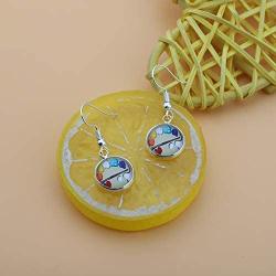 BAUNA Paint Palette Drop Earrings Paint Brush Pendant Art Teacher Gifts Painter Lovers Artist Jewelry