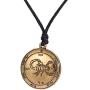 fishhook The Fifth Pentacle of Scorpion Mars Key of Solomon Protect from Evil Spirits Necklace
