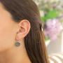 SHABLOOL Earring Sterling Silver 925 With Gemstone Summer Evening Earrings Mothers Day Teen Gift An Essential Gift For Her Beautiful Fine Detailing Woman Handmade Jewelry Birthday