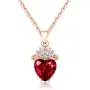 Botrinal Evie Red Heart Necklace Descendants Costume Queen of Hearts Princess Halloween Jewelry for Girls Valentines Gift Botrinal Evie Red Heart Necklace Descendants Costume Queen of Hearts Princess Halloween Jewelry for Girls Valentines Gift