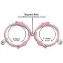LAOBOYS JEWELLERY 2Pcs Magnetic Couple Bracelets Mutual Attraction Bracelet Relationship Matching Friendship Rope Bracelet Set Gift for Women Men Boyfriend