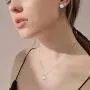 EleQueen 925 Sterling Silver 0.7 Carat Solitaire CZ Dot Pendants Necklace Stud Earrings Jewelry Sets EleQueen 925 Sterling Silver 0.7 Carat Solitaire CZ Dot Pendants Necklace Stud Earrings Jewelry Sets