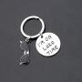 CENWA Lake House Gifts Lake Life Jewelry Lake Summer Vacation Gift I’m On Lake Time Keychain