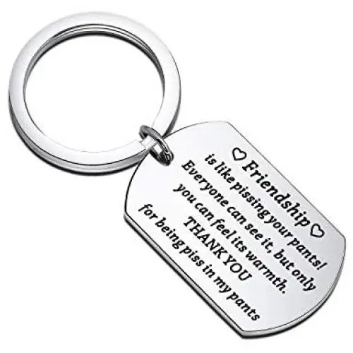 WSNANG Friendship Keychain Funny BFF Jewelry Gifts for Best Friends Birthday Relationship Gifts WSNANG Friendship Keychain Funny BFF Jewelry Gifts for Best Friends Birthday Relationship Gifts