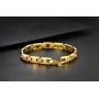 Magnetic Bracelet for Women,Beauty Therapy Titanium Magnetic Bracelets Pain Relief Bracelets Magnetic Clasp Women Free Link Removal Tool (Gold)