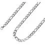 16 Inches To 30 Inches Figaro Chain Necklace 4MM To 8.5MM Stainless Steel Figaro Link Chain for Men Women 16 Inches To 30 Inches Figaro Chain Necklace 4MM To 8.5MM Stainless Steel Figaro Link Chain for Men Women