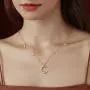 Agvana Gold Plated Sterling Silver Moon and Star Necklace for Women Cubic Zirconia CZ Dainty Necklace Fashion Jewelry Birthday Christmas Gifts for Her Teens Girls with Gift Box, 14.6+3 Inch Extender Agvana Gold Plated Sterling Silver Moon and Star Necklace for Women Cubic Zirconia CZ Dainty Necklace Fashion Jewelry Birthday Christmas Gifts for Her Teens Girls with Gift Box, 14.6+3 Inch Extender