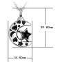 JewelryHouse Urn Ashes Holder Memorial Cremation Keepsakes, I Love You to The Moon and Back, Pendant Necklace