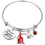 UJIMS Delta Sigma Theta Sorority Gifts DST Inspired Bracelet Blessed Birthday Diva Greek Greece Sorority Gift for Women Girl