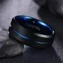 LaurieCinya Tungsten Carbide Ring Men Women Wedding Band Engagement Ring 8mm Comfort Fit Engraved ‘I Love You’ LaurieCinya Tungsten Carbide Ring Men Women Wedding Band Engagement Ring 8mm Comfort Fit Engraved ‘I Love You’