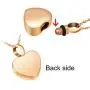XIUDA Heart Cremation Necklace with Memorial Pendant Cremation Jewelry for Ashes Premium Stainless Steel Ashes Keepsake XIUDA Heart Cremation Necklace with Memorial Pendant Cremation Jewelry for Ashes Premium Stainless Steel Ashes Keepsake