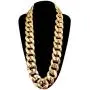 DaNaRaa Mens Chunky Necklace, Rapper Fake Gold Chain 90s Hip Hop Fake Gold Necklace Costume Accessory (27.5 Inches1.37inches) DaNaRaa Mens Chunky Necklace, Rapper Fake Gold Chain 90s Hip Hop Fake Gold Necklace Costume Accessory (27.5 Inches1.37inches)
