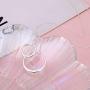 Godmother Gifts from Godson - Sterling Silver Two Interlocking Infinity Double Circles Godmother Necklace Jewelry -Godmother Birthday with Message Card & Gift Box