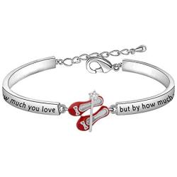 KUIYAI Wizard of Oz Tinman Inspired Gift A Heart is Judged by How Much You are Loved by Others Bracelet Wizard of Oz Jewelry