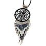 Mia Jewel Shop Round Dream Catcher Seed Bead Dangle Pendant Adjustable Necklace