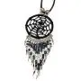Mia Jewel Shop Round Dream Catcher Seed Bead Dangle Pendant Adjustable Necklace Mia Jewel Shop Round Dream Catcher Seed Bead Dangle Pendant Adjustable Necklace