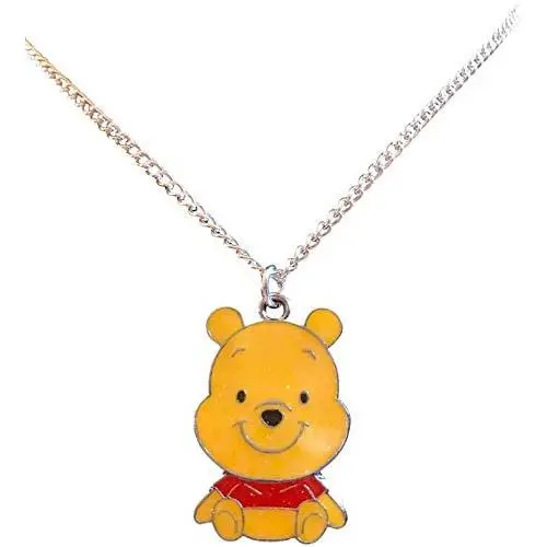 Winnie The Pooh Inspired 16'' Necklace Gift Boxed with Organza Bag Winnie The Pooh Inspired 16'' Necklace Gift Boxed with Organza Bag