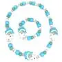 Elesa Miracle Little Girl Kids Unicorn Owl Flamingo Woodland Necklace Bracelet Set