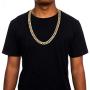 Bling Iced Out Diamond Cuban Link Chain Hip Hop Silver Gold Chunky Chains and Bracelets for Men Women 16 18 20 24 / 7 8 9 Inches