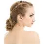 UDORA Cubic Zirconia Necklace Earrings Jewelry Set for Bridal Bridesmaid Wedding Party Prom
