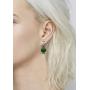 KIERA COUTURE Emerald Pear Drop Earring