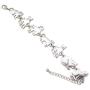 RechicGu Egyptian Bastet Cat Kitten Pet Animal Charms Chain Link Bracelet Bangle Gift