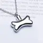 Fanery Sue Dog Bone Personalized Custom Cremation Jewelry Urn Necklace for Ashes Keepsake Dog Cat Pet Memorial Pendant Fanery Sue Dog Bone Personalized Custom Cremation Jewelry Urn Necklace for Ashes Keepsake Dog Cat Pet Memorial Pendant