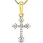 Moissanite Gold Necklace Pendant Cross Necklace for Women Simple Dainty Pendant Necklace Solid Gold 10k 14k 18k Moissanite Gold Necklace Pendant Cross Necklace for Women Simple Dainty Pendant Necklace Solid Gold 10k 14k 18k