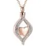 Crystal Teardrop Heart Cremation Urn Pendant Memorial Necklace for Women Stainless Steel Ashes Holder Keepsake Jewelry Crystal Teardrop Heart Cremation Urn Pendant Memorial Necklace for Women Stainless Steel Ashes Holder Keepsake Jewelry