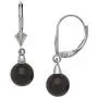 Jewelryweb Solid 14k Yellow or White Gold Natural Black Onyx Gemstone Lever-Back Dangling Drop Earrings Jewelryweb Solid 14k Yellow or White Gold Natural Black Onyx Gemstone Lever-Back Dangling Drop Earrings