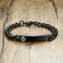 Free Custom Engraving Stainless Steel Emergency Medical Alert ID Bracelet for Men Women