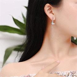 Women Drop Dangle Earrings Unique Jewelry Butterfly Tassel Fringe Long Cute Dangle Earrings