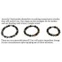 Auras by Osiris Triple Protection Bracelet - Black Tourmaline- Tiger Eye - Pyrite - Luxury Jewelry - Durable Bracelets (7, Triple Protection)