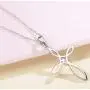 FANCIME 14K Gold Plated Sterling Silver Celtic Knot Cross Crucifix Infinity Pendant Necklace for Women Girls,16+2'' FANCIME 14K Gold Plated Sterling Silver Celtic Knot Cross Crucifix Infinity Pendant Necklace for Women Girls,16+2''