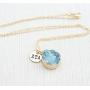 Sorority Shop Zeta Tau Alpha Sisterhood Druzy Necklace
