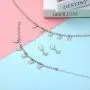 Butterfly Crystal Diamond Jewelry Set, Include Butterfly Choker Necklace, Butterfly Diamond Bracelet and Butterfly Earrings for Women Butterfly Crystal Diamond Jewelry Set, Include Butterfly Choker Necklace, Butterfly Diamond Bracelet and Butterfly Earrings for Women