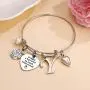 Ursteel Teacher Gifts for Women, 26 Initial Charm Bracelets Best Teacher End of Year Christmas Thank You Gifts Teacher Appreciation Gifts for Women Ursteel Teacher Gifts for Women, 26 Initial Charm Bracelets Best Teacher End of Year Christmas Thank You Gifts Teacher Appreciation Gifts for Women