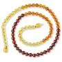 Genuine Amber Exclusive Beads Necklace - Natural Baltic Sea Amber Beads Jewelry Hand-Assembled Europe - Rainbow set Genuine Amber Exclusive Beads Necklace - Natural Baltic Sea Amber Beads Jewelry Hand-Assembled Europe - Rainbow set