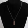 Moon Phase Necklace Bar Pendant Triple Goddess Jewelry
