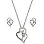 Montana Silversmiths Womens Woven Hearts Jewelry Set Montana Silversmiths Womens Woven Hearts Jewelry Set