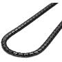 ChainsPro 3/4/6/9/12mm Box/Cuban Link Chain Necklace,14/18/22/24/26/28/30 inch, 316L Stainless Steel/18K Gold Plated/Black -Send Gift Box