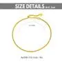 18K Italian Solid Gold Rope Chain Bracelet with Freely Sliding Bead, Gold Women Braided Rope Chain Bracelet Jewelry Gifts for Her, 8.5 Inch 18K Italian Solid Gold Rope Chain Bracelet with Freely Sliding Bead, Gold Women Braided Rope Chain Bracelet Jewelry Gifts for Her, 8.5 Inch
