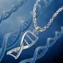 PROSTEEL DNA Pendant Necklace Scientist Biology Charm Chemistry Gift for Him/Her, Come Gift Box PROSTEEL DNA Pendant Necklace Scientist Biology Charm Chemistry Gift for Him/Her, Come Gift Box